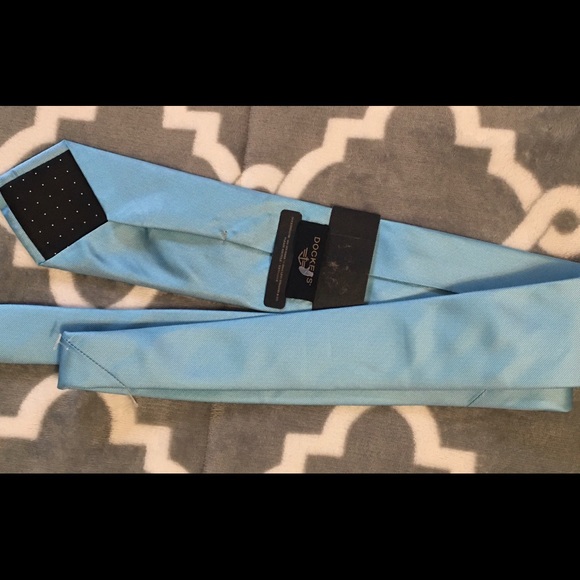 Dress Neck Tie Men’s Dockers Hand Made Blue - Picture 3 of 3